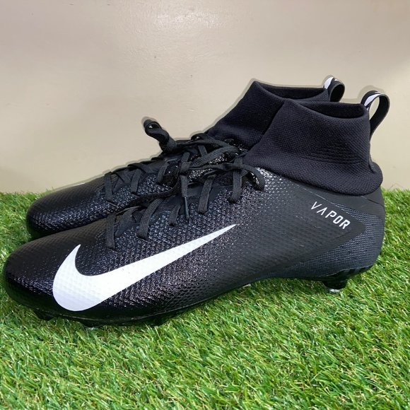 Nike Vapor Untouchable Pro 3 D Football Cleats Black AO3022-010 Men's NEW - Picture 2 of 12